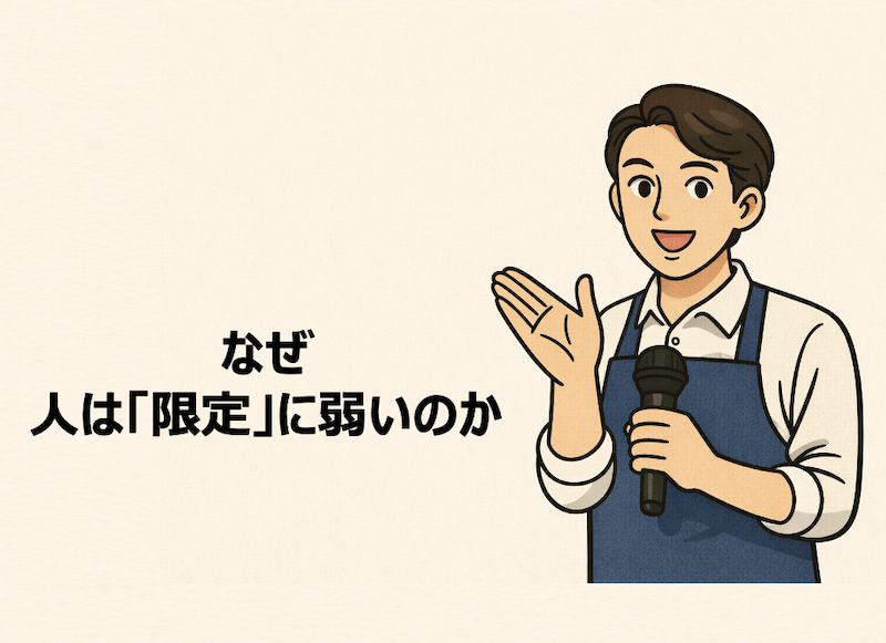 なぜ人は「限定」に弱いのか