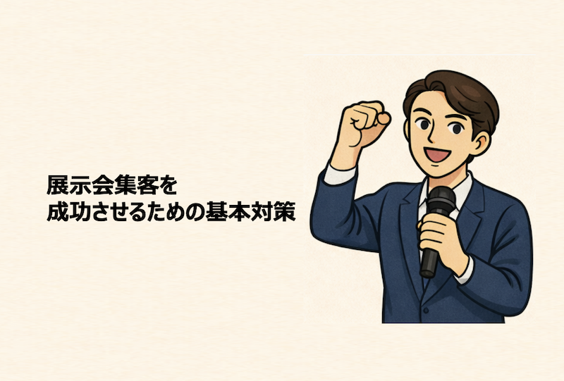 展示会集客を成功させるための基本対策
